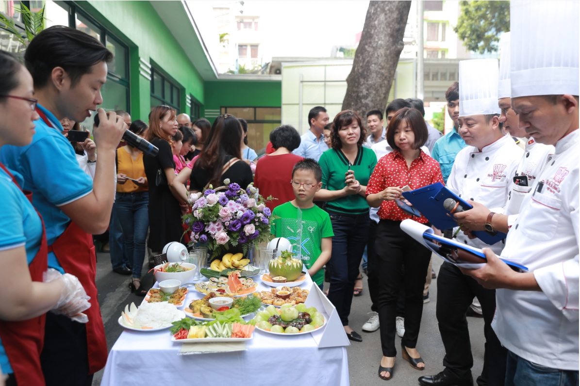 hội thi nấu ăn rạng đông 2018