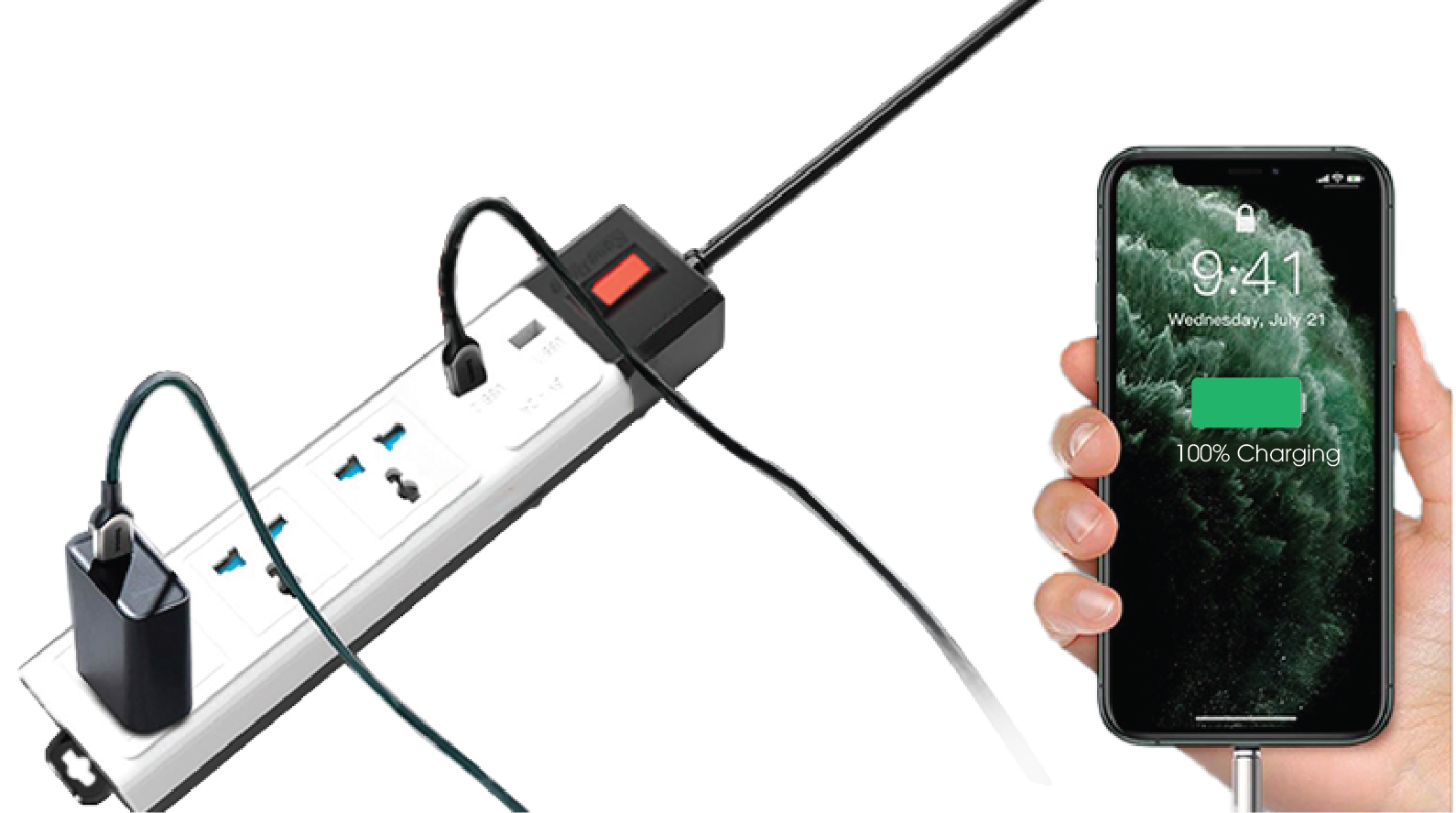Kết nối tốc độ - Sạc nhanh với PD với ổ cắm đa năng USB – Type C