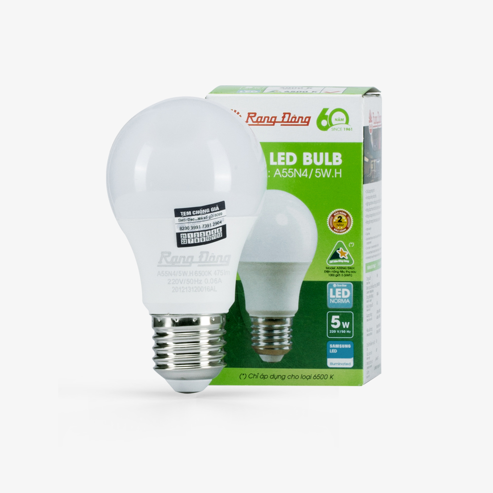 Bóng đèn LED Bulb tròn 5W