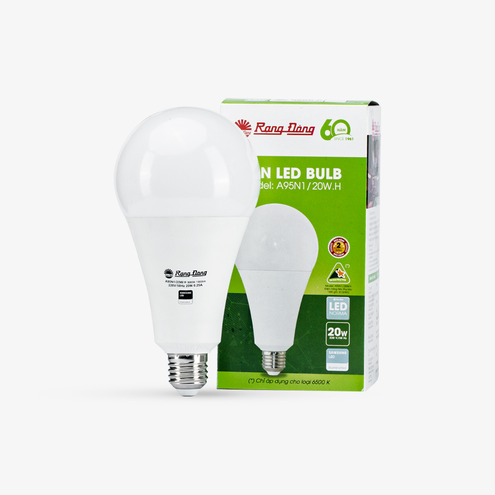 Bóng đèn LED BULB Tròn 20W
