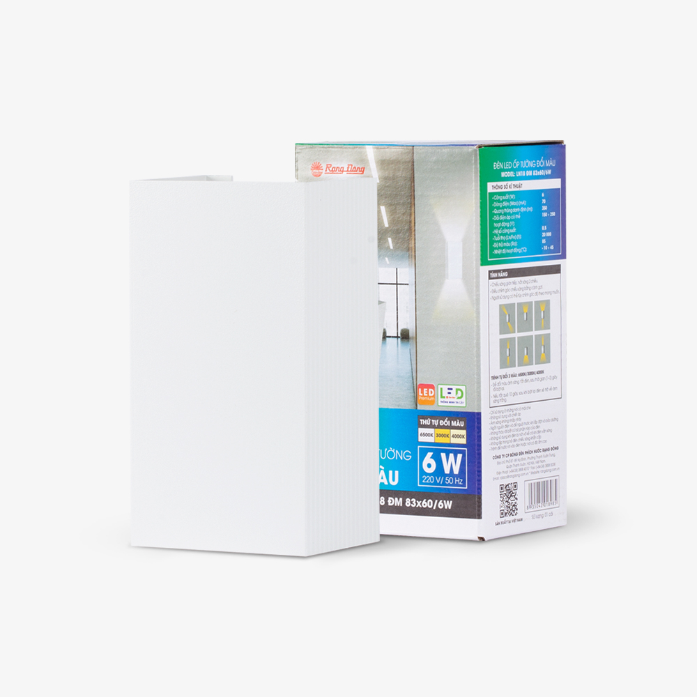 Đèn LED ốp tường đổi màu
