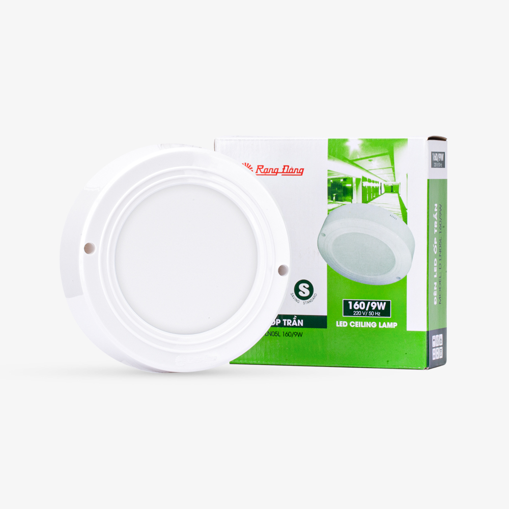 Đèn LED Ốp trần Tròn 160/9W