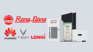 Thiết bị điện mặt trời Rạng Đông, Huawei, VinFast Energy và LONGi