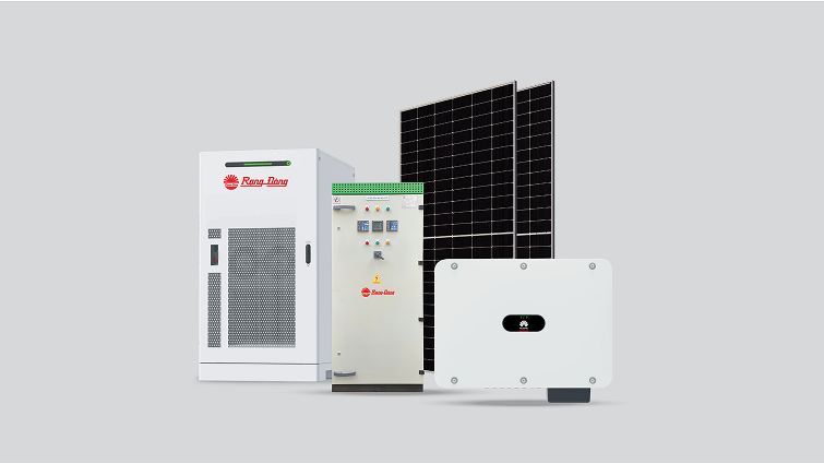 Bộ thiết bị điện mặt trời đồng bộ Rạng Đông
