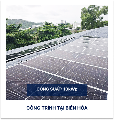 Công trình tại Biên Hòa, công suất 10 kWp