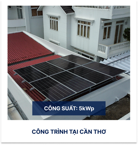 Công trình tại Cần Thơ - 5kWp