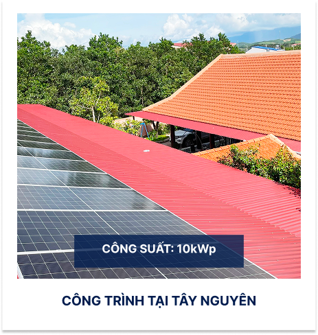 Công trình tại Tây Nguyên - 12kWp