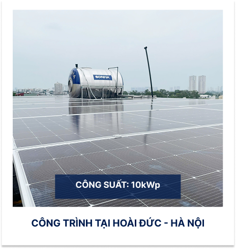 Công trình tại Hoài Đức - Hà Nội - 11kWp