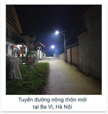 Tuyến đường nông thôn mới tại Ba Vì, Hà Nội