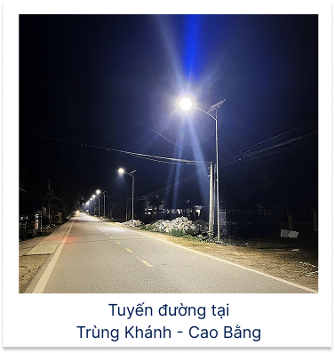 Tuyến đường tại Trùng Khánh - Cao Bằng
