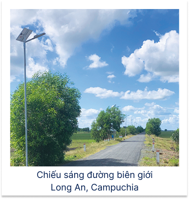 Chiếu sáng đường biên giới Long An, Campuchia