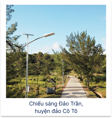 Chiếu sáng Đảo Trần, huyện đảo Cô Tô