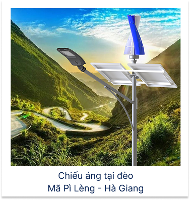 Chiếu sáng tại đèo Mã Pí Lèng - Hà Giang