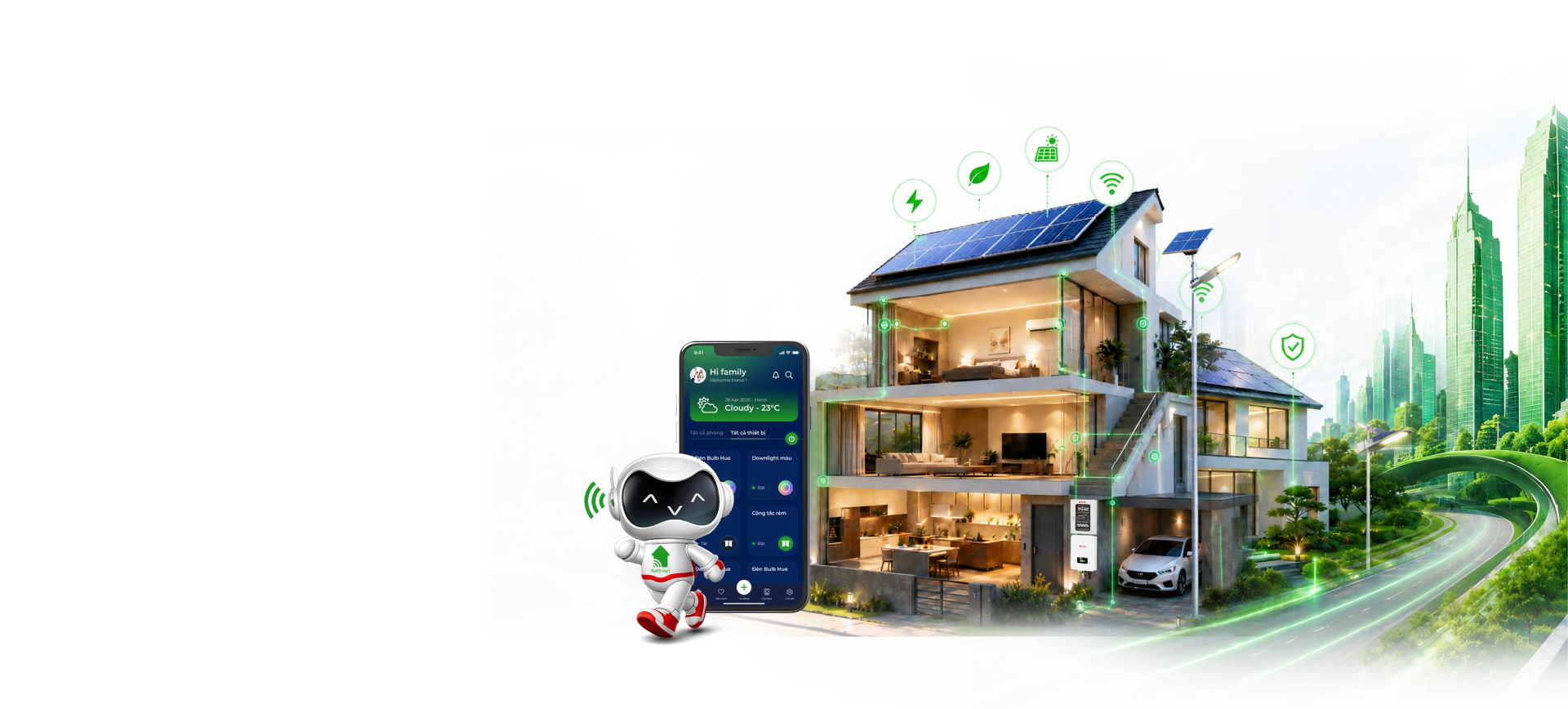 Đèn LED Chiếu Sáng Cao Cấp