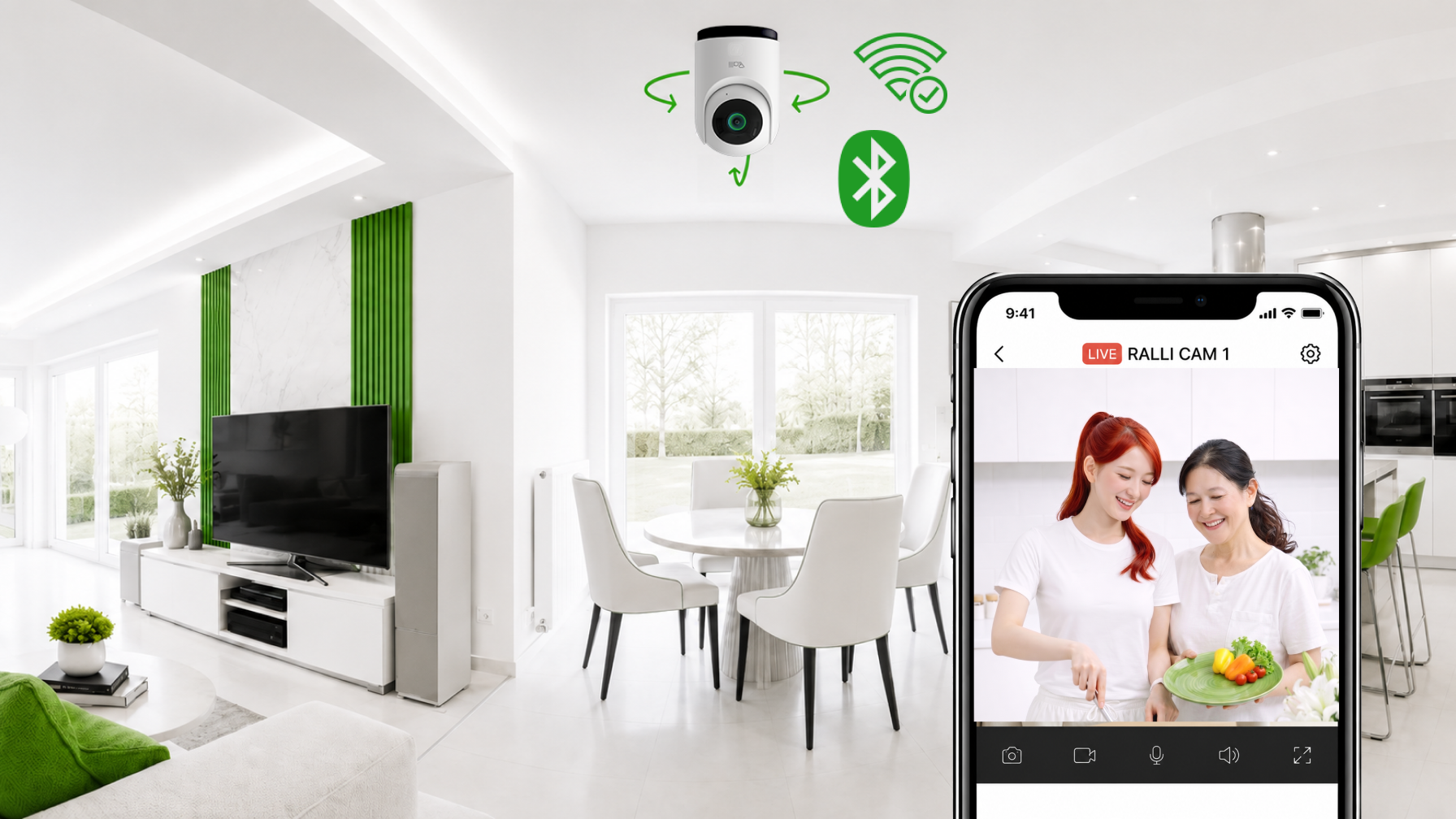 Kết nối nhanh, ổn định với WiFi 6 & Bluetooth