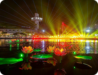 Phố đi bộ - Chợ đêm Bạch Đằng - TP Hải Dương