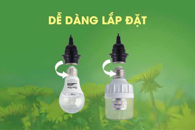 Dễ dàng lắp đặt