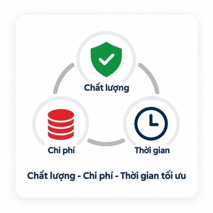 Chất lượng - Chi phí - Thời gian tối ưu