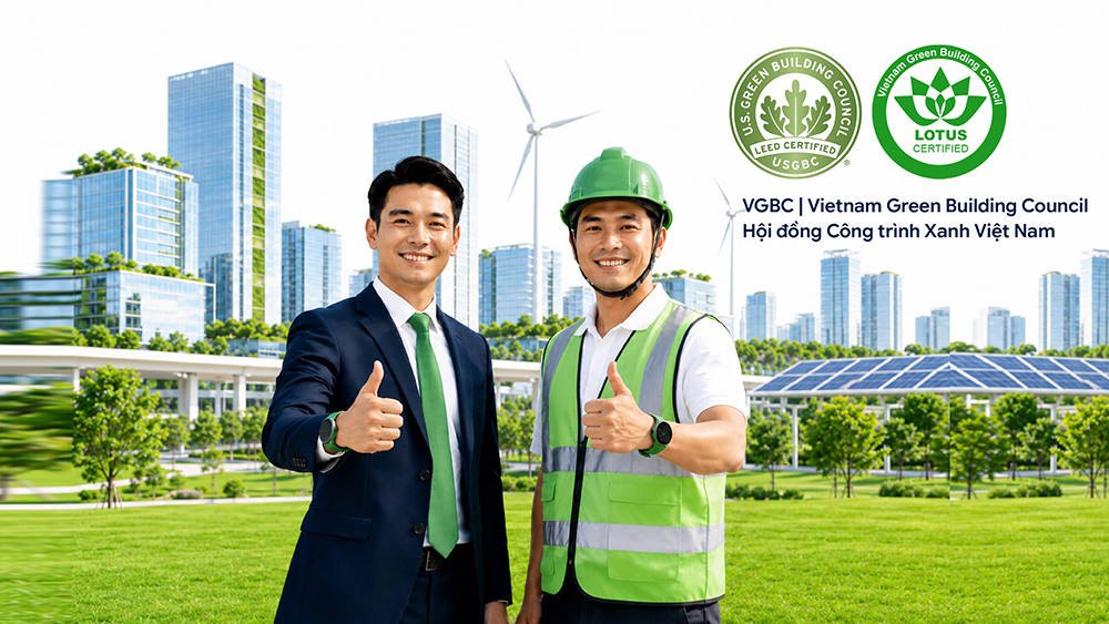 Smart Indoor và tiêu chuẩn LOTUS: Giải pháp cho công trình xanh bền vững