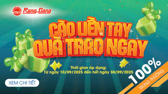 Cào liền tay – Quà trao ngay cùng đèn LED Bulb Rạng Đông