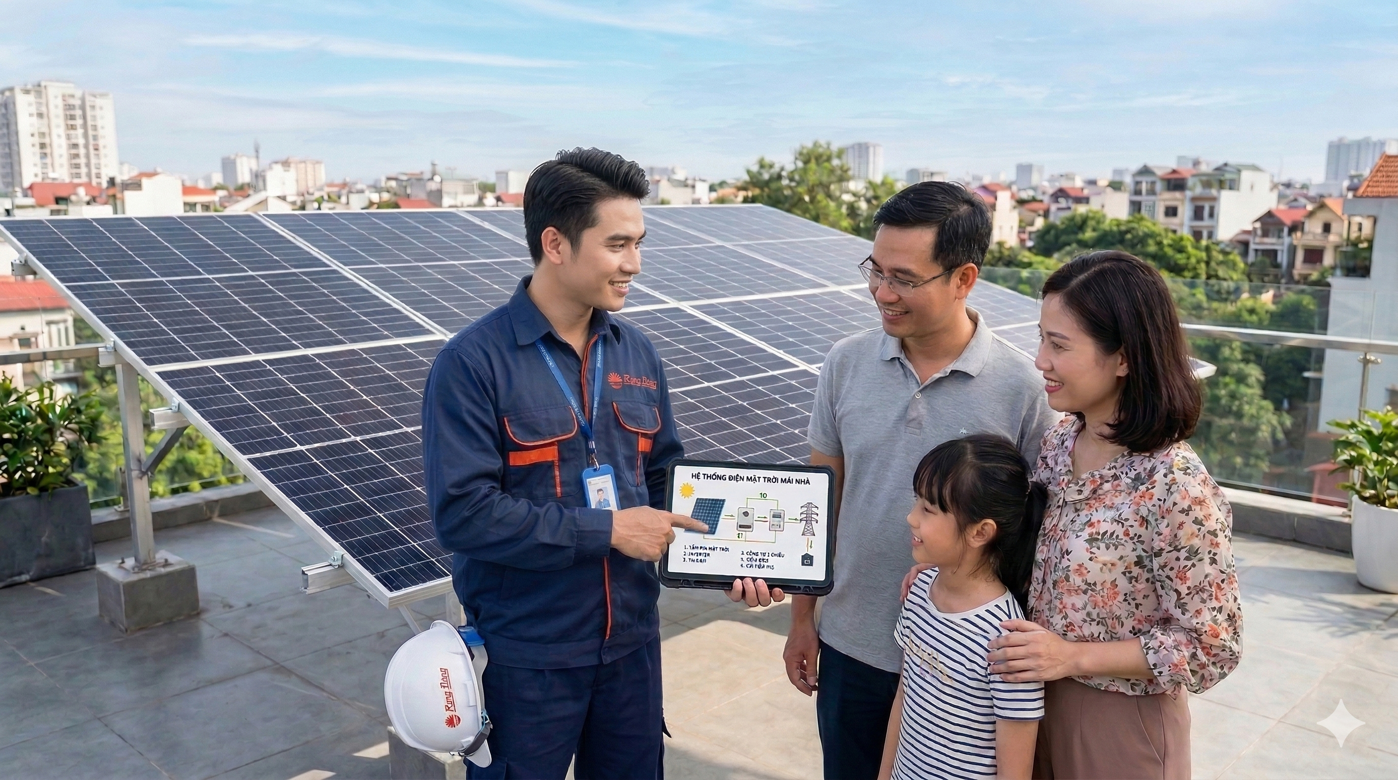 Các yếu tố ảnh hưởng chi phí lắp điện mặt trời mái nhà