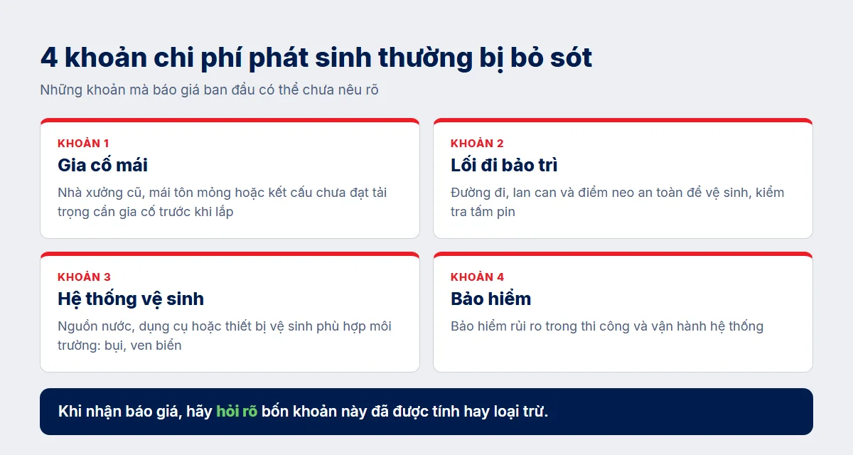4 khoản chi phí phát sinh thường bị bỏ sót