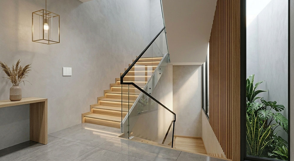 Công tắc 2 chiều không pin không dây cho cầu thang và hành lang