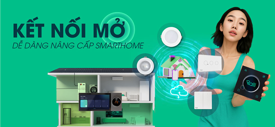 Linh hoạt mở rộng - Tương thích với nhiều thiết bị thông minh