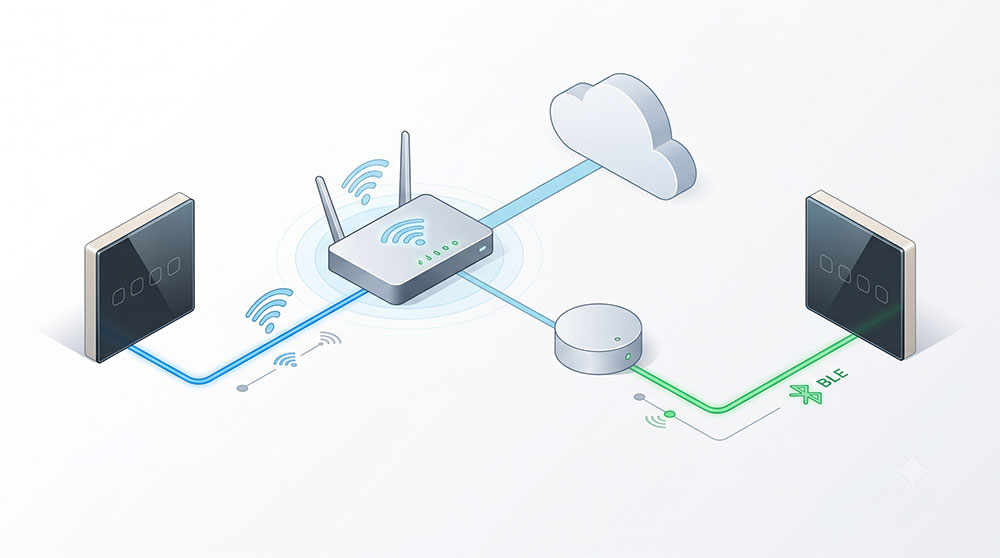 So sánh chuẩn kết nối không dây Wifi và BLE