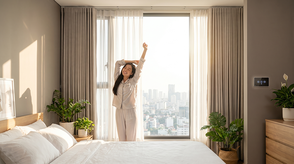 Công tắc rèm thông minh