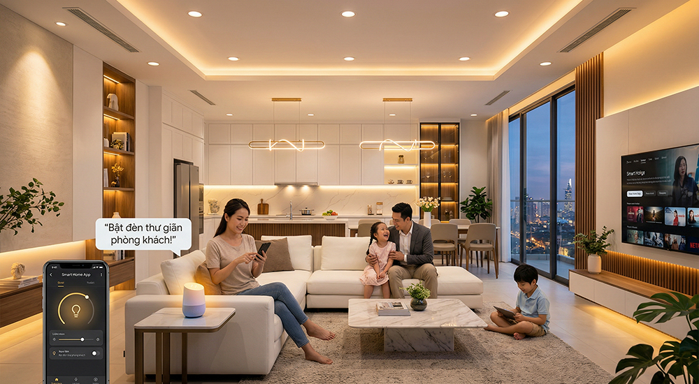 Nhà thông minh cho căn hộ chung cư