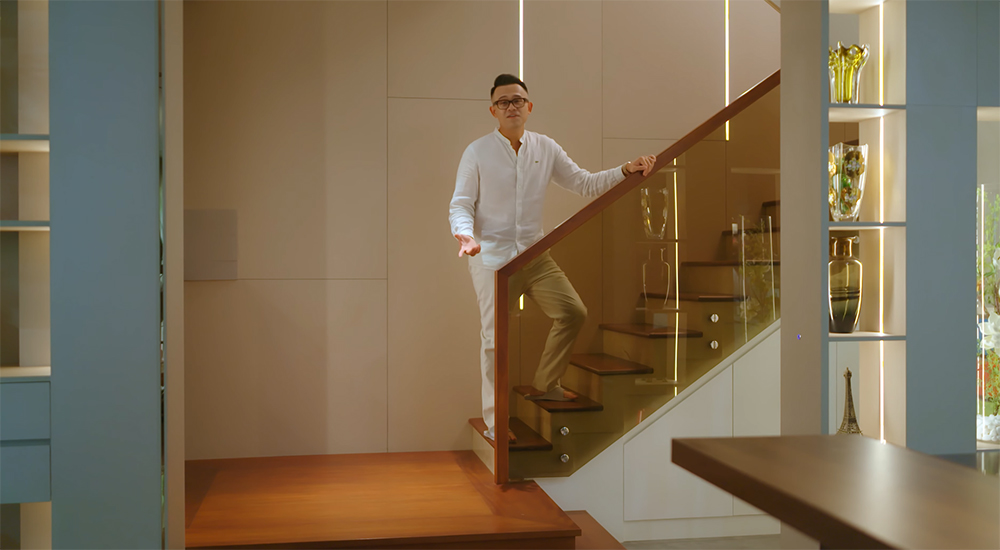 Ứng dụng cảm biến chuyển động vào cầu thang của nhà thông minh Rạng Đông Rallismart