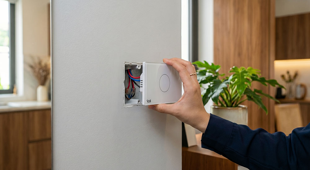 Thay công tắc thông minh 1-1 mà không phải đi lại đường dây điện