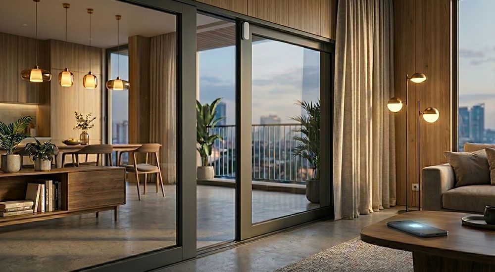 Ứng dụng cảm biến cửa trong automation nhà thông minh