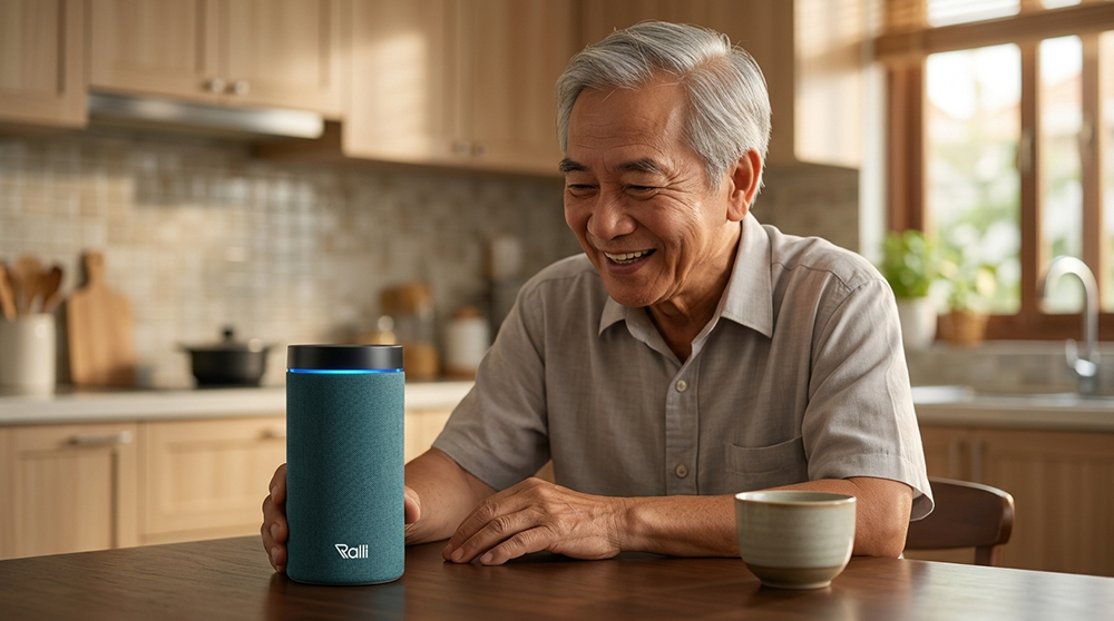 Người cao tuổi dễ dàng điều khiển các thiết bị trong nhà thông minh bằng giọng nói tiếng Việt