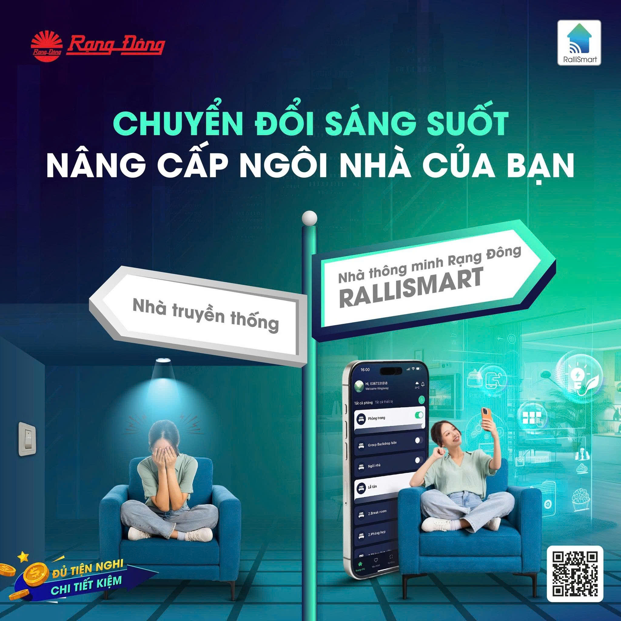 1. Nhà truyền thống với đủ bất tiện
