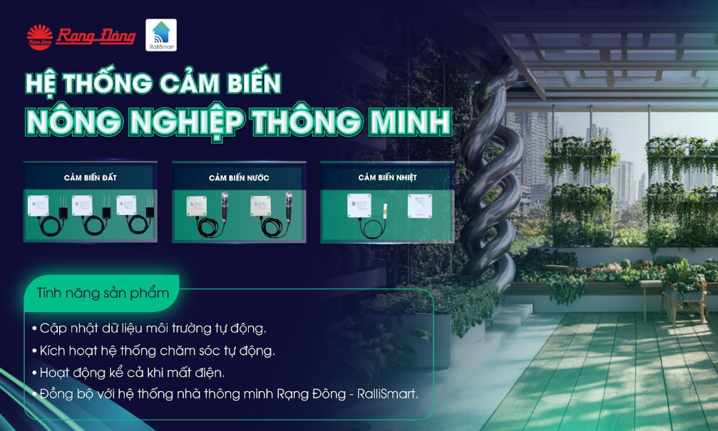 Hệ sinh thái cảm biến nông nghiệp thông minh: Nâng tầm vườn đô thị thông minh