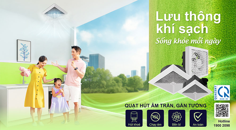 Quạt hút Rạng Đông