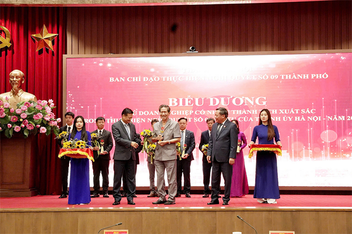 Thành ủy Hà Nội biểu dương Bí thư Đảng ủy, Tổng Giám đốc Nguyễn Đoàn Thăng
