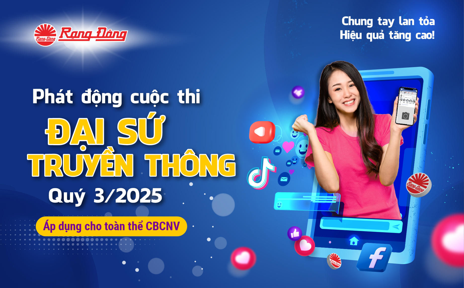 Đại sứ truyền thông Rạng Đông quý 3/2025