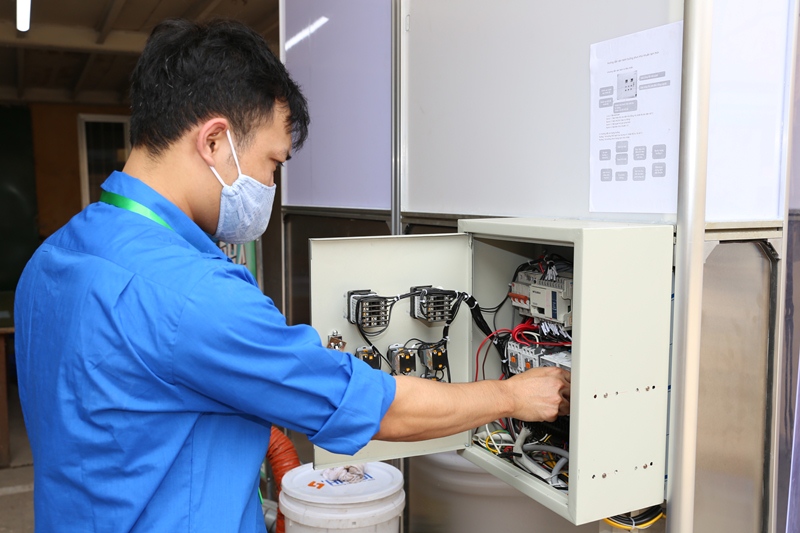 phòng khử khuẩn chống covid