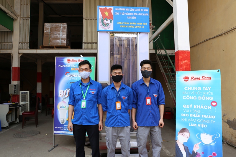 phòng phun khử khuẩn chống covid