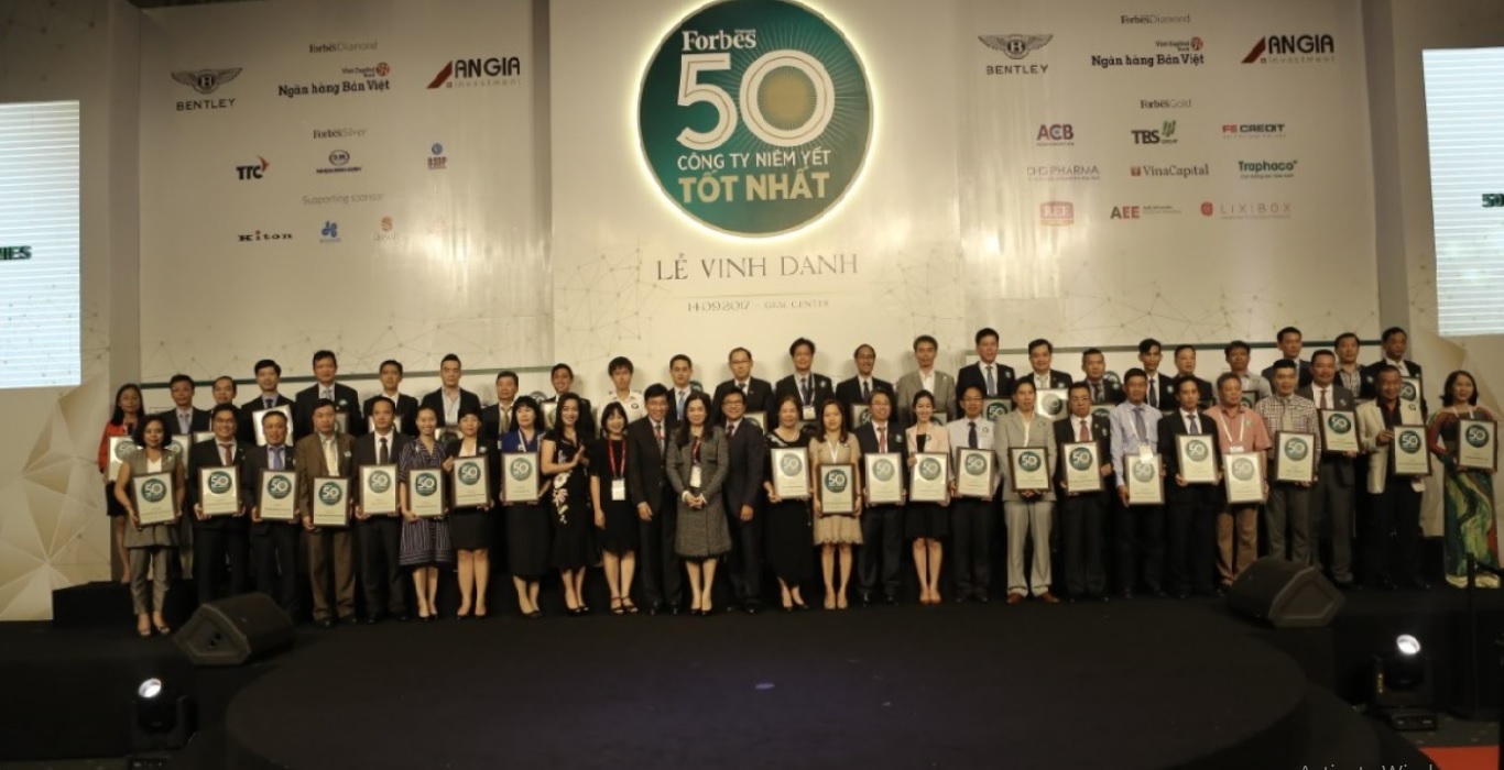 Rạng Đông lọt top 50 công ty niêm yết tốt nhất việt nam do Forbes bình chọn