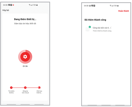 Hướng dẫn sử dụng Công tắc cảm ứng thông minh wifi