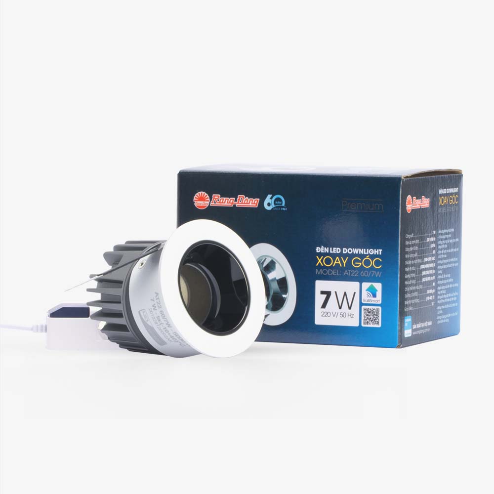 Đèn LED âm trần Downlight xoay góc