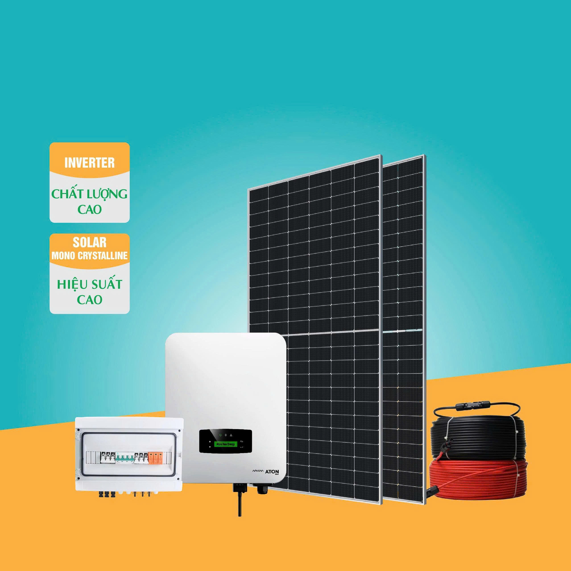 Hệ thống 1 pha không lưu trữ 10kW