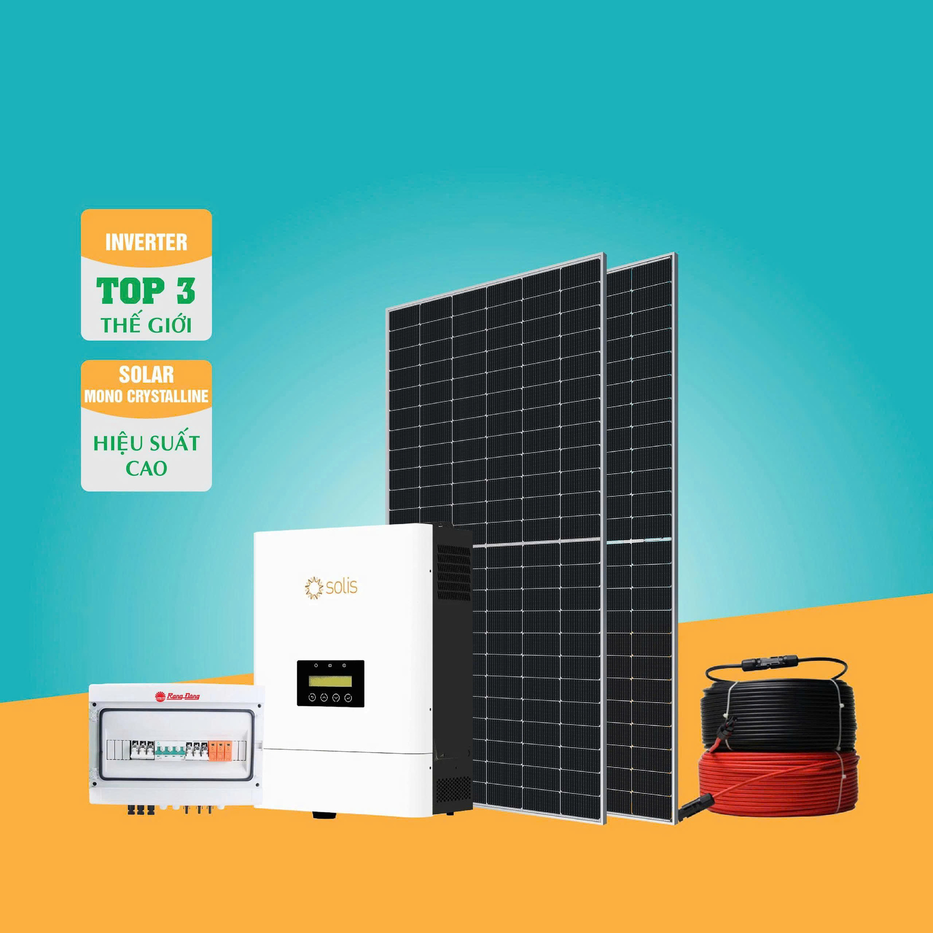 Hệ thống 3 pha không lưu trữ 20kW