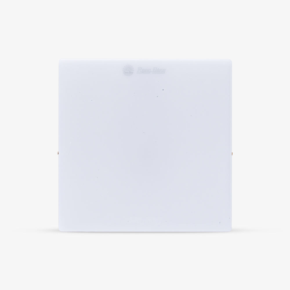 Đèn LED ốp trần vuông đổi màu đế nhôm