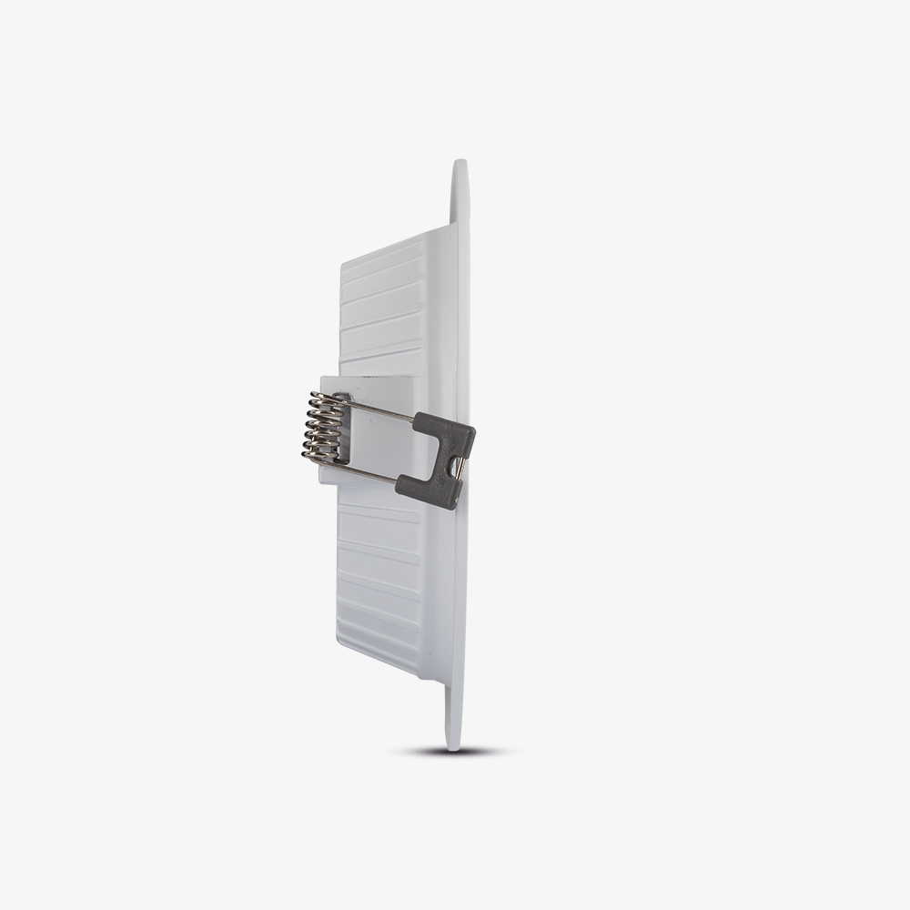 Đèn LED âm trần Downlight đổi màu AT56 viền vàng 110/10W