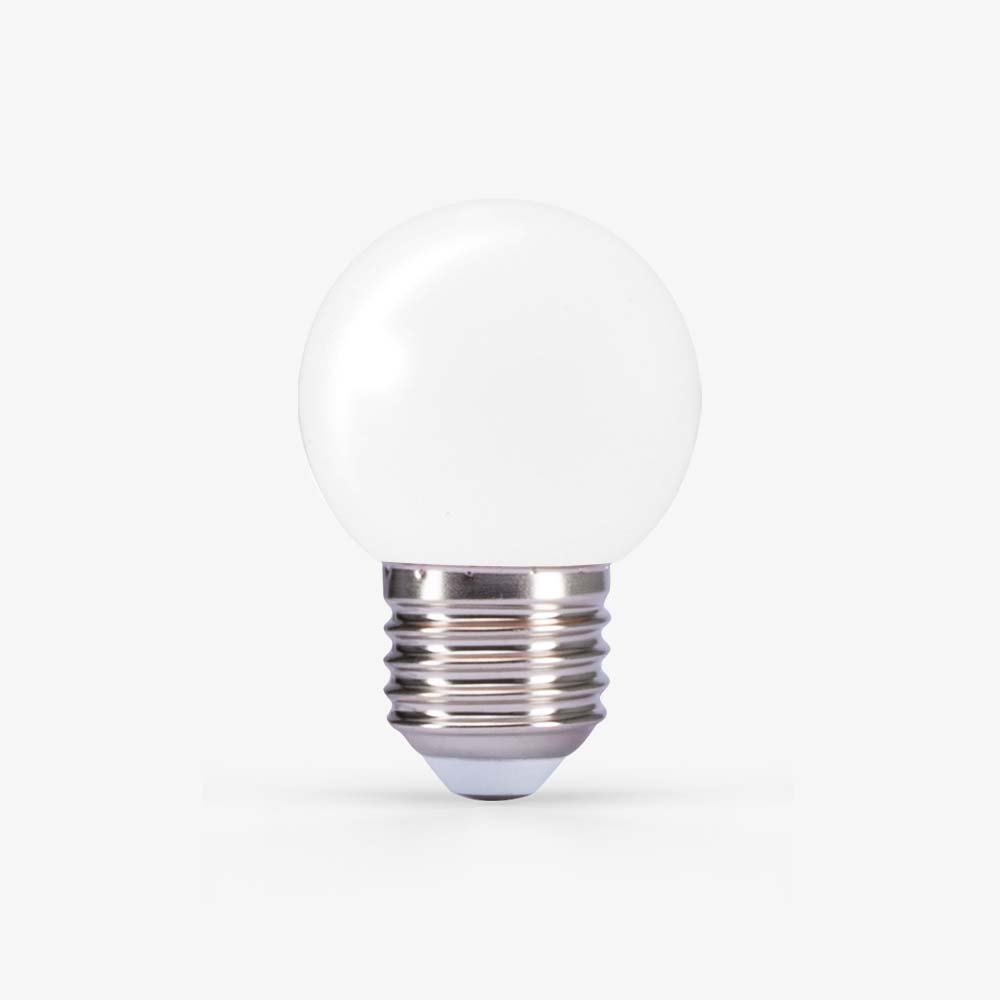 Bóng đèn LED BULB tròn 1W màu trắng